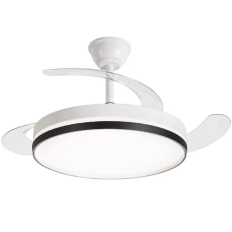 Ventilatore da Soffitto con Luce Daewoo DW5009 30W 106cm 6 Velocità Pale Retrattili Telecomando