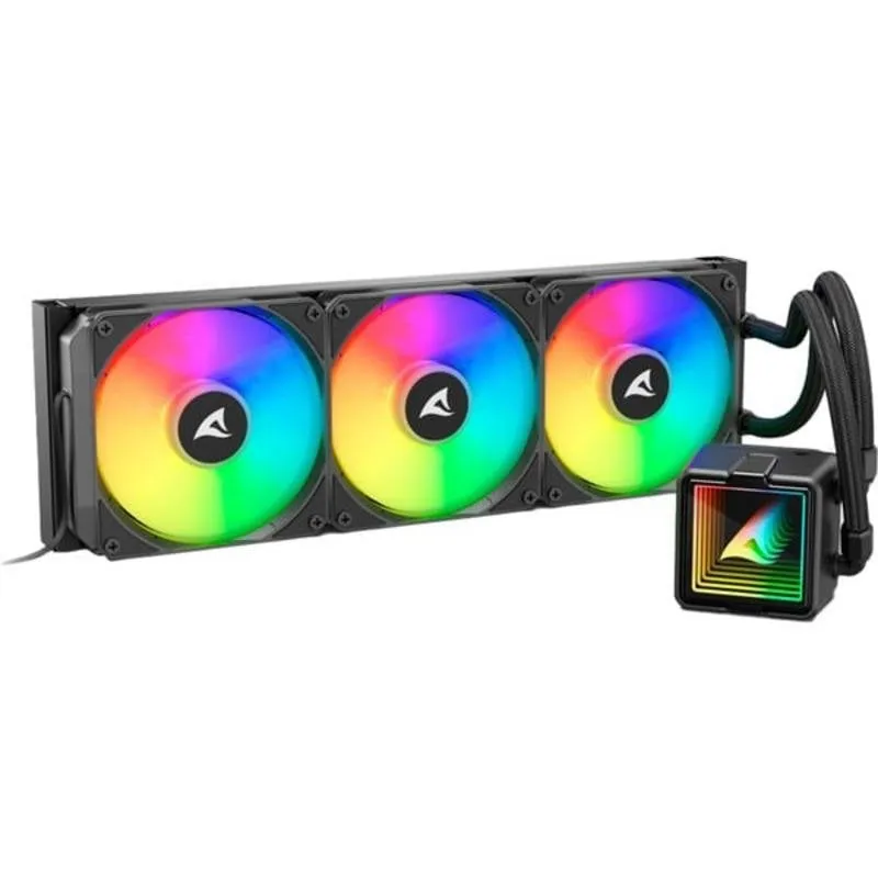 Refrigerazione Liquida Sharkoon S100 ARGB 360 mm 3 Ventole RGB