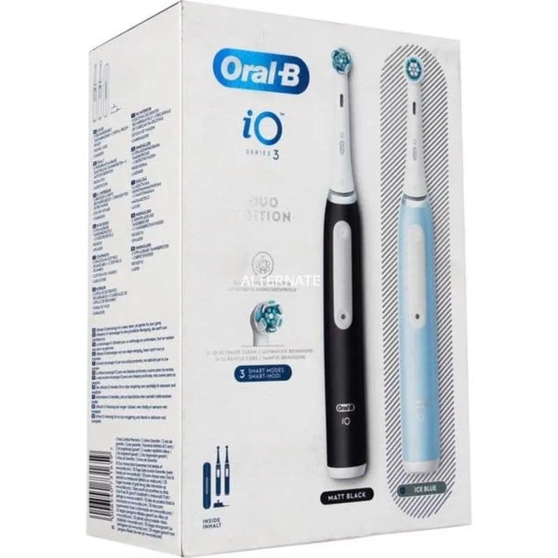 Spazzolino Elettrico Oscillante Rotativo Braun Oral-B iO Series 3N 3 Modalità Sensore Pressione Timer