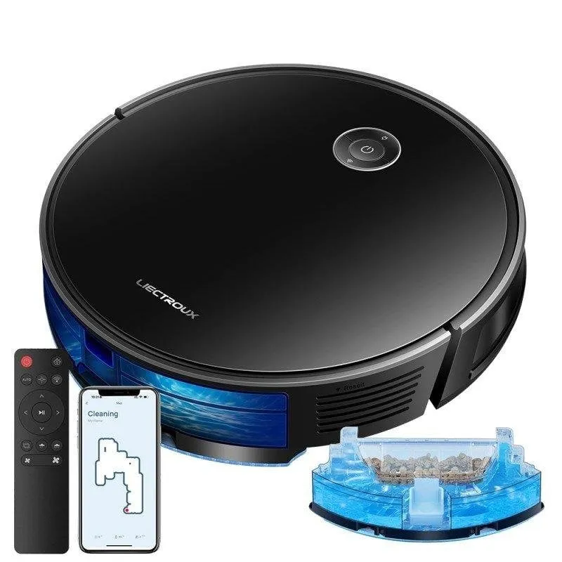 Aspirapolvere Lava e Aspira Rolipo ROUNY C7 250 ml Navigazione 2D Alexa
