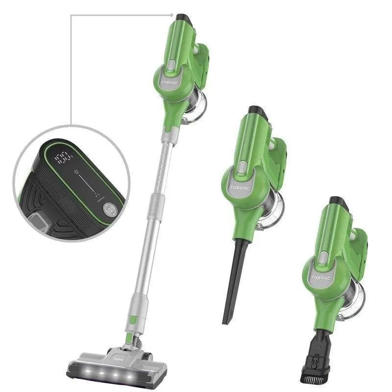 Aspirapolvere senza Fili Rolipo TASVAC S8 110 cm Rullo Morbido LED Verde