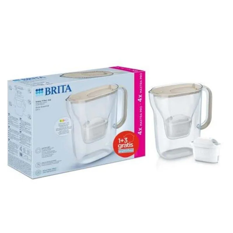 Filtro acqua Brita 2,4 L Beige adatto per lavastoviglie