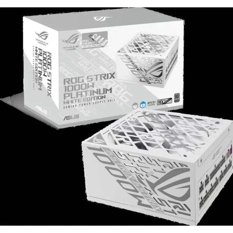 Alimentatore ASUS ROG Strix Platinum 1000W Certificazione 80+ Platinum PCIe