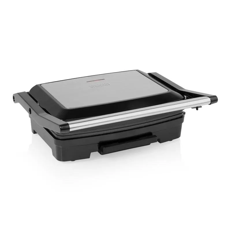 Grill a Contatto Compatta Princess 117501 750W Coperchio Oscillante Vassoio Raccogligrasso