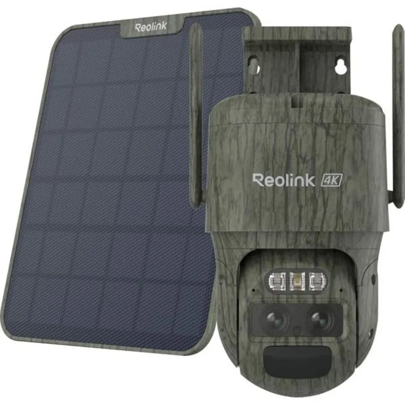 Videocamere di sorveglianza Reolink G770-SOLAR-C 4K Visione Notturna Esterna Audio Bidirezionale Pannello Solare