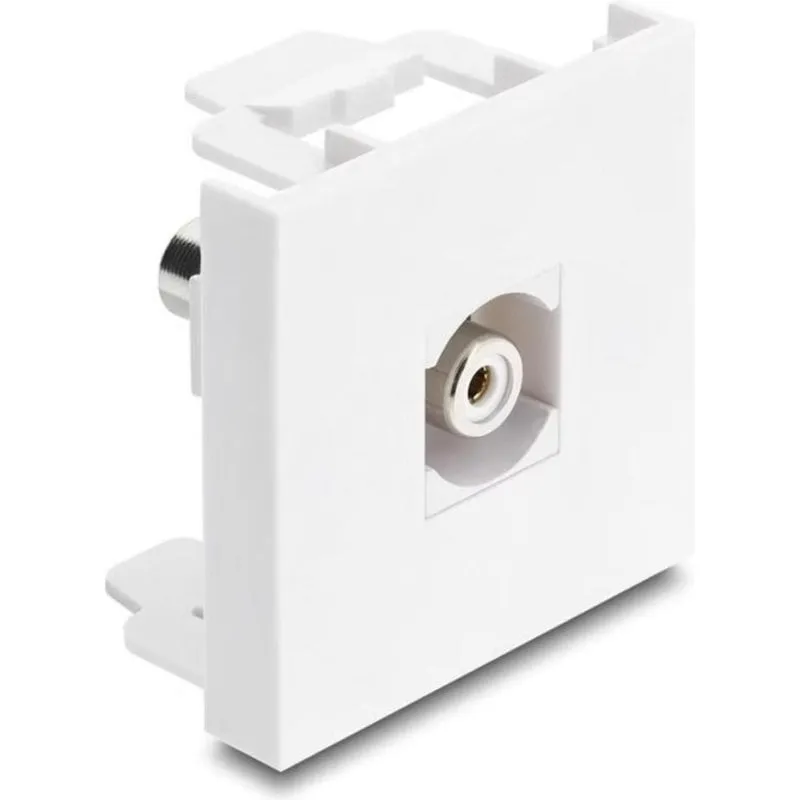 Modulo Audio Delock Easy 45 Cinch Bianco