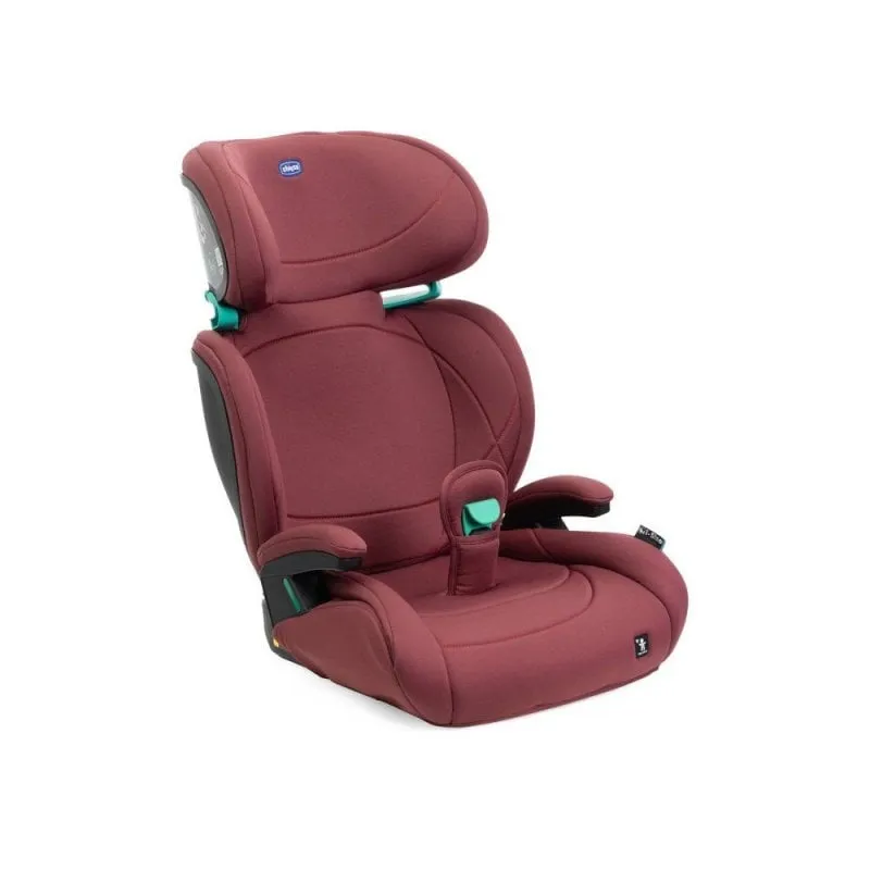 Seggiolino auto Chicco Quizy Lite i-Size Ruby 100-150 cm, poggiatesta regolabile
