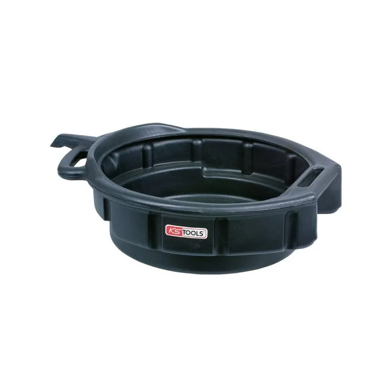 Vassoio raccolta olio KS Tools 17L plastica con maniglie e beccuccio