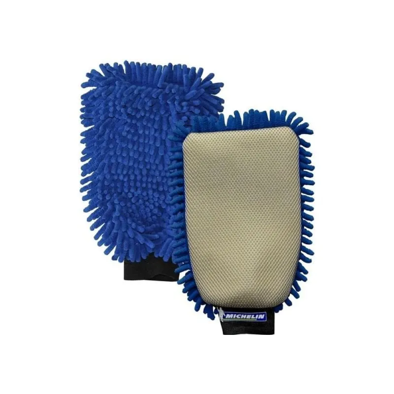 Guanto lavaggio Michelin Microfibra Chenille doppia faccia alta assorbenza