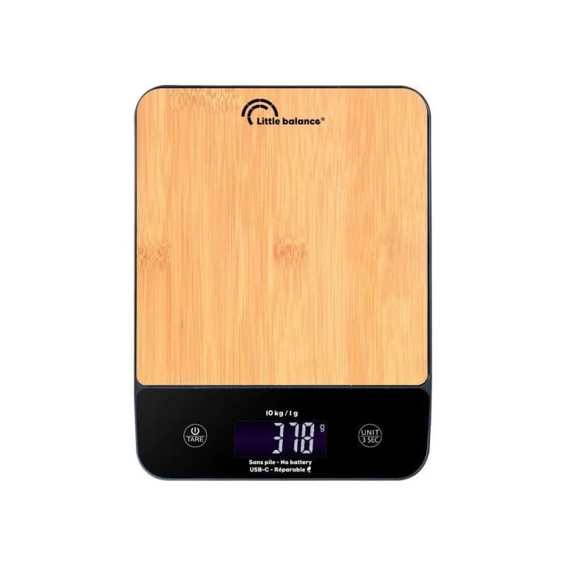 Bilancia da Cucina Little Balance LB 8712 10 kg USB Finitura Legno
