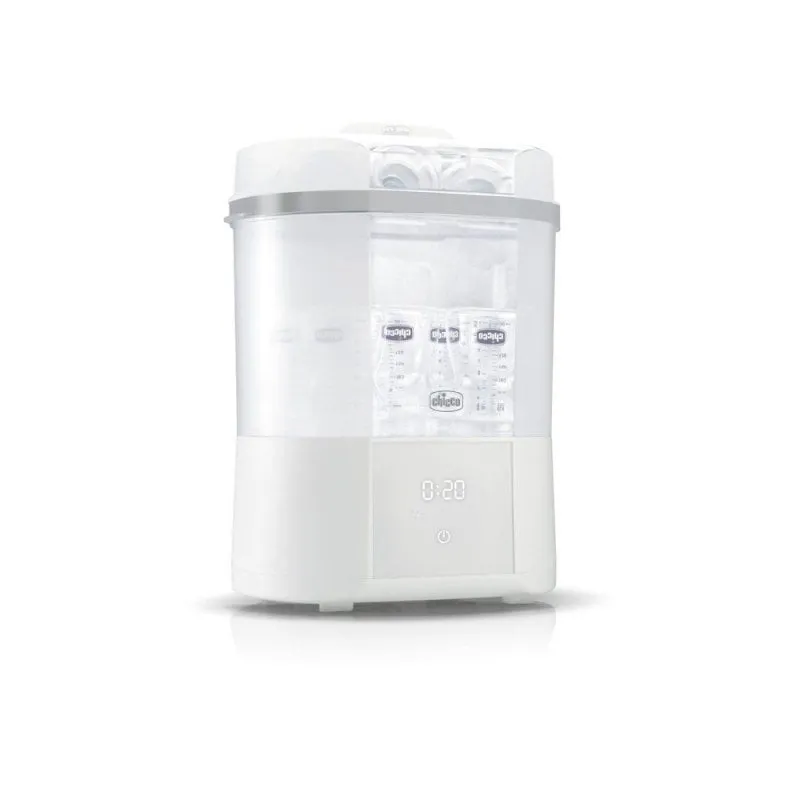 Sterilizzatore Biberon Chicco Elettrico Vapore 2 Modalità 6 Biberon