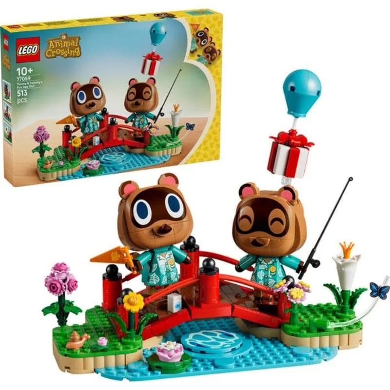 LEGO Animal Crossing Escursione con Nepp e Schlepp 77059 513 pezzi