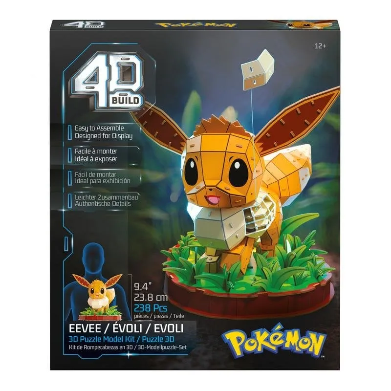 Puzzle 3D Pokémon Eevee Spin Master 238 Pezzi