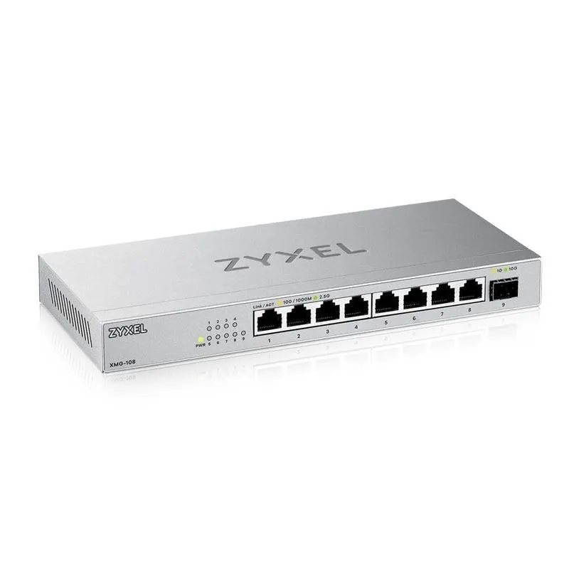 Switch Zyxel XMG-108 8x 2.5G + SFP+ 10G Non Gestito