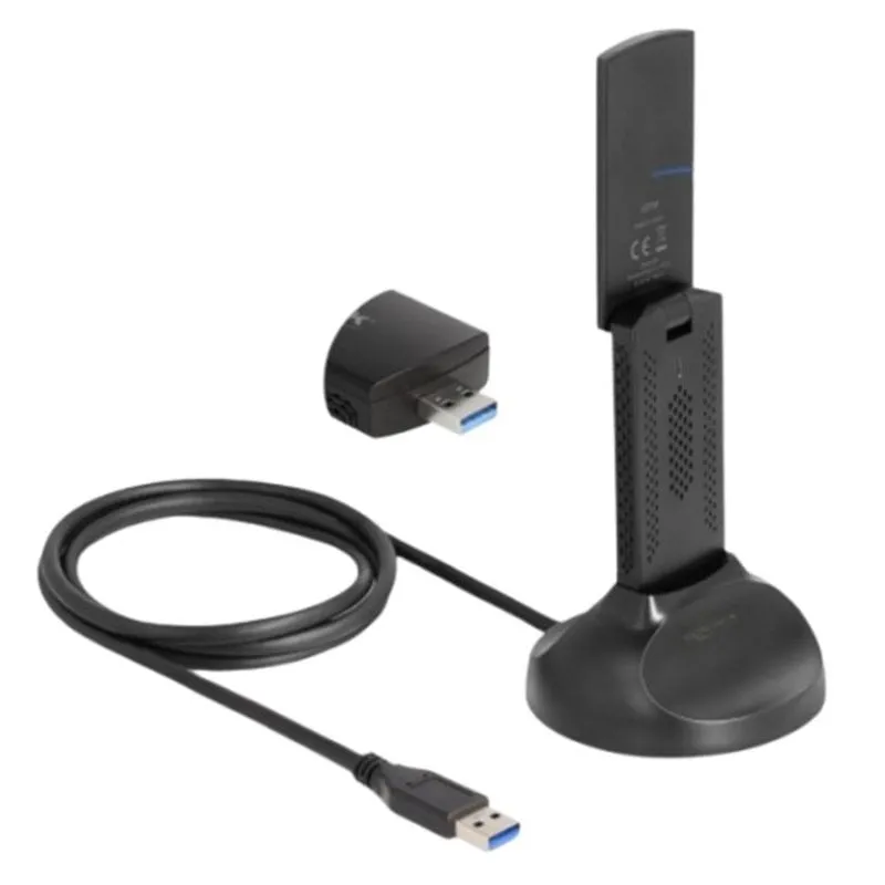 Adattatore USB Wi-Fi 6E AX5400 DeLOCK 12774 2402+574 Mbps