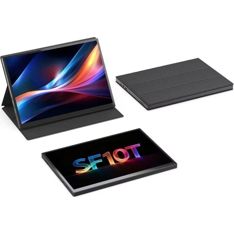 Monitor PC Minix SF10T 10,5" FullHD 60Hz IPS Touch Portatile FreeSync Altoparlanti