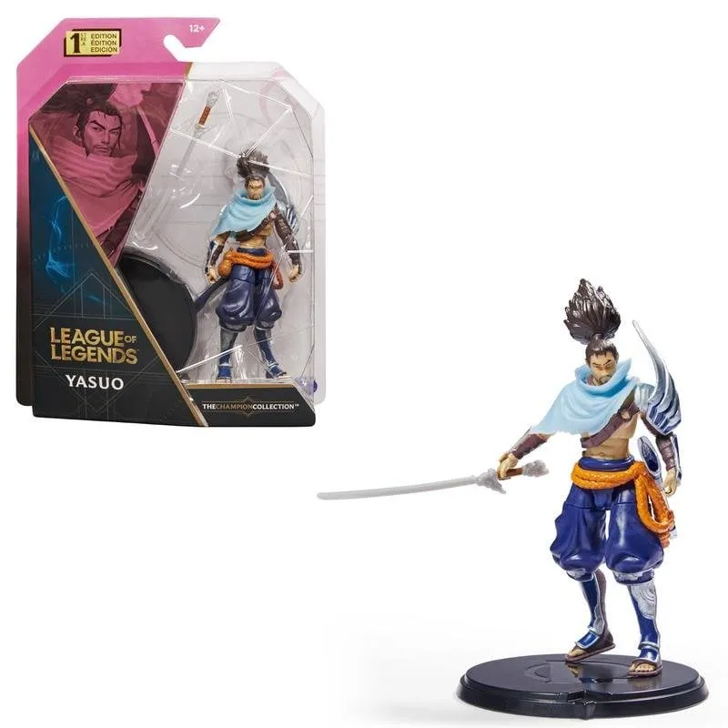 Figura d'azione Riot Games Yasuo 10,2 cm con spada accessorio