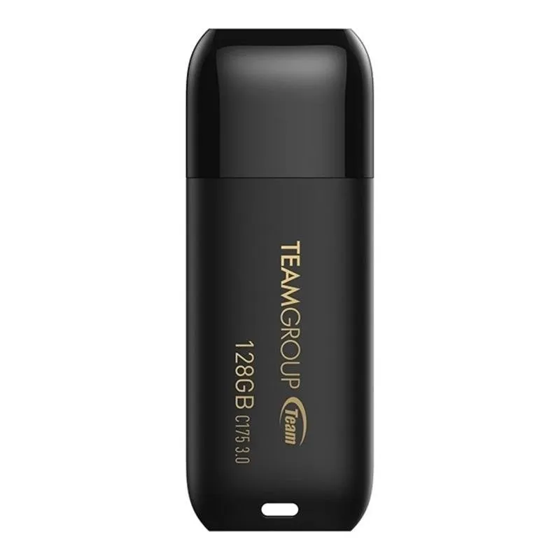 Unità flash USB Team Group C175 128GB USB 3.2 Gen 1 nera elegante