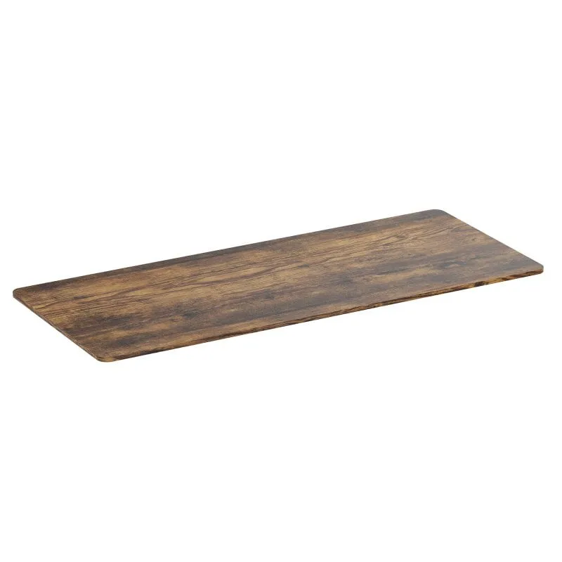 Scrivania Kimex 150-0518 180 x 75 cm Bordi Arrotondati Marrone Rustico