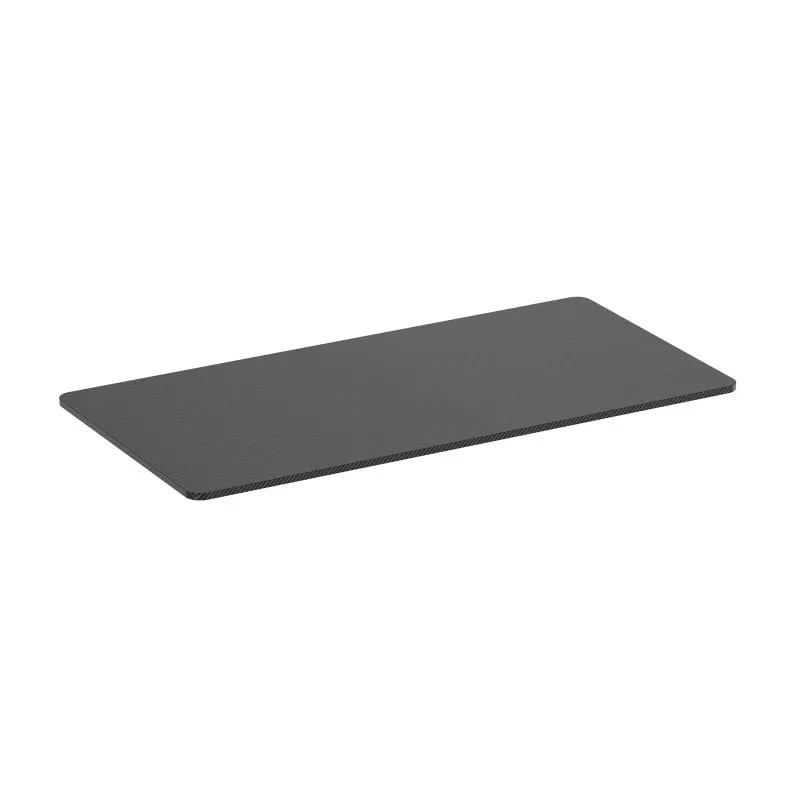 Scrivania Kimex 150-0715 Carbonio 150 x 75 cm Bordi Arrotondati