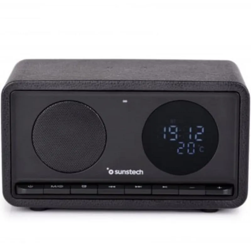 Altoparlante Portatile Sunstech RPBT460 Radio FM Carica Induttiva 10W