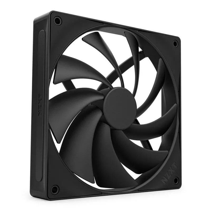 Raffreddamento Aria NZXT 140 mm F140Q PWM Nero Silenzioso FDB