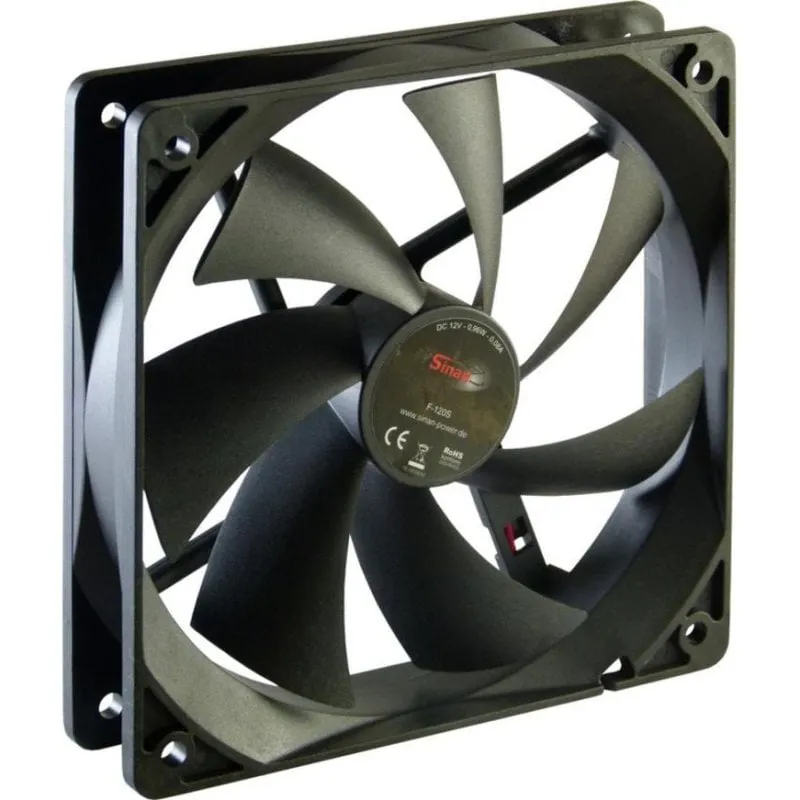 Raffreddamento Aria Inter-Tech Ventola Case 12 cm 1200 RPM Nero