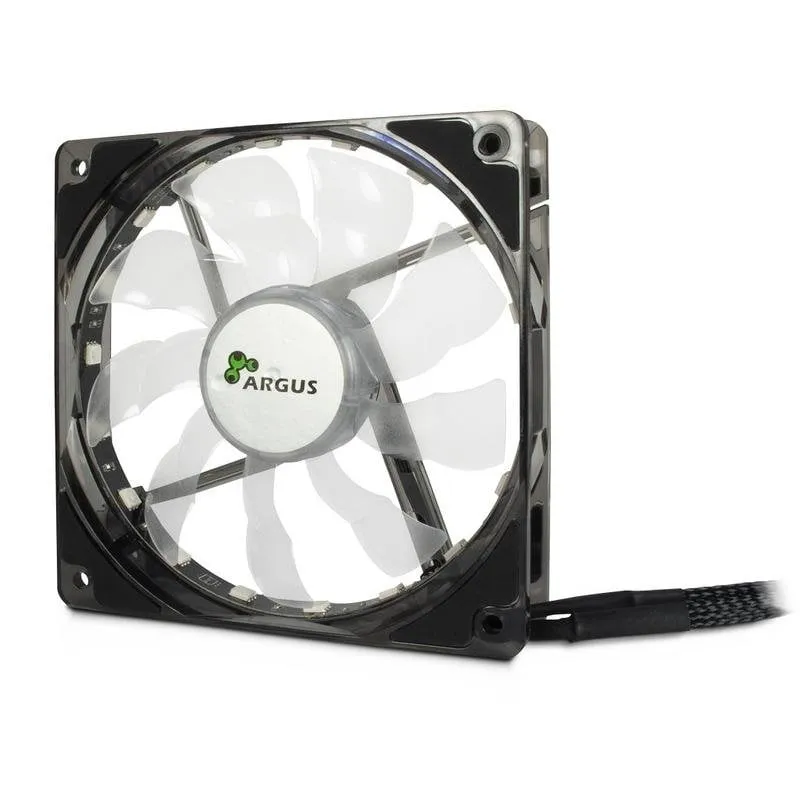Refrigerazione Aria Inter-Tech 12 cm Aura RGB PWM 1500 RPM Antivibrazione