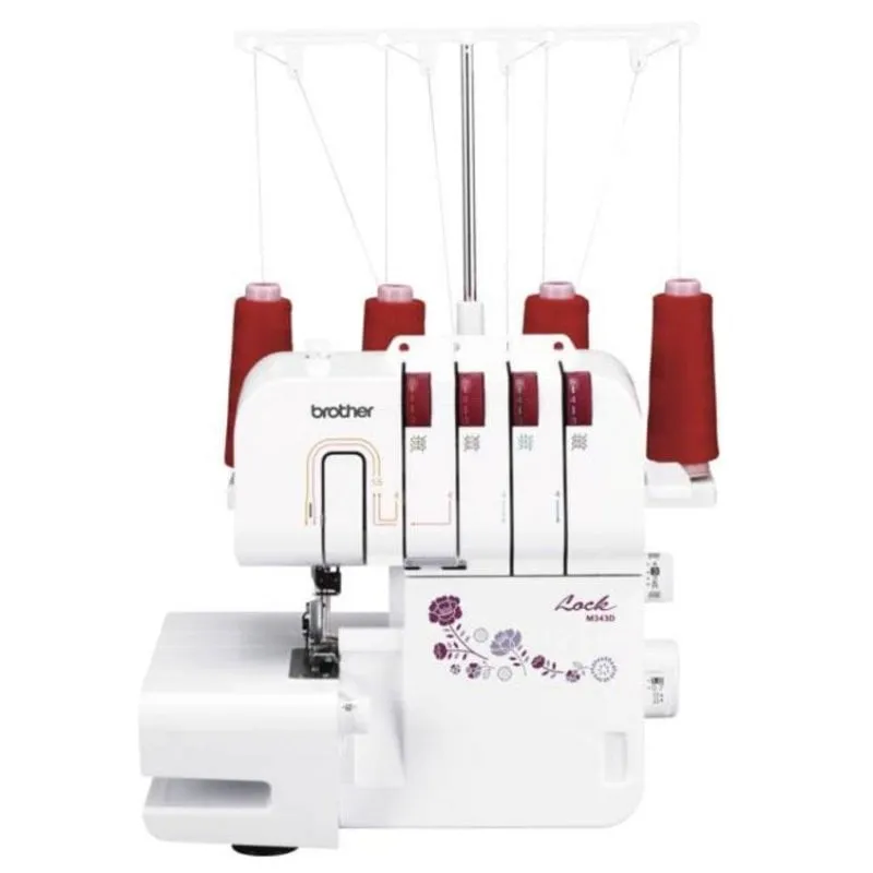 Macchina per Cucire Overlock Brother M343DVP1 1300 gpm 4 Programmi
