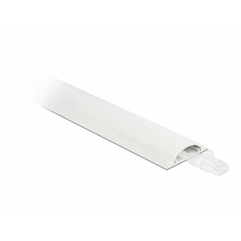 Canale cavi Delock 30 x 8 mm 1 m bianco