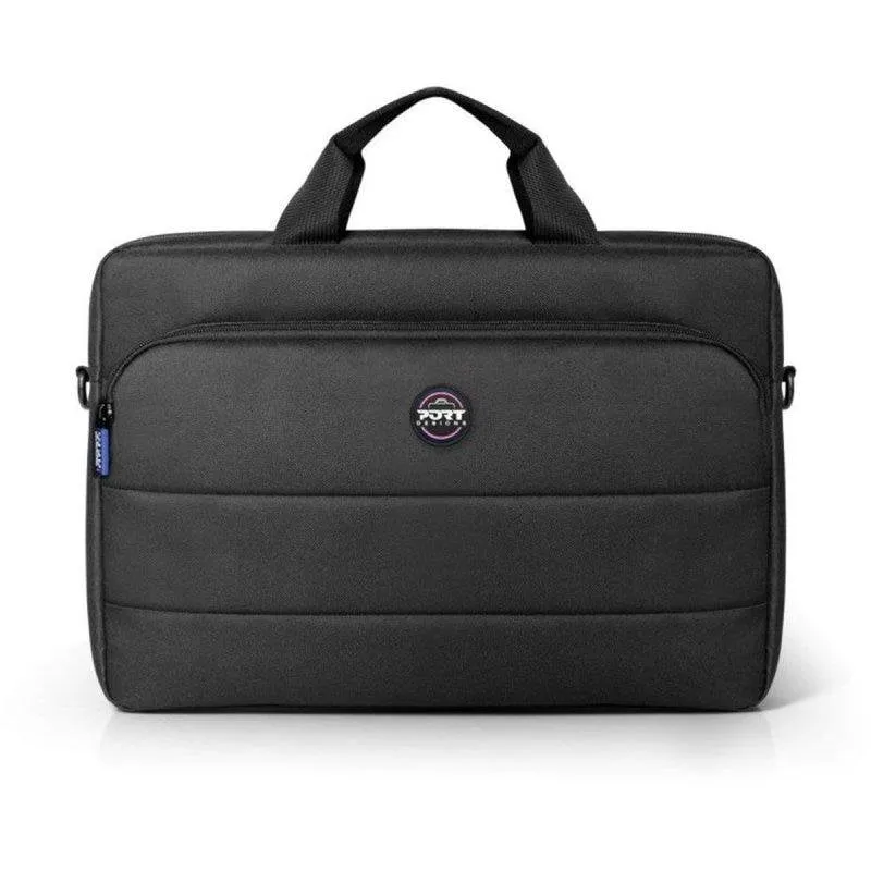 Port Designs ECO PORTLAND II Cartella PC 17,3" Nera in PET Riciclato con Tracolla Regolabile