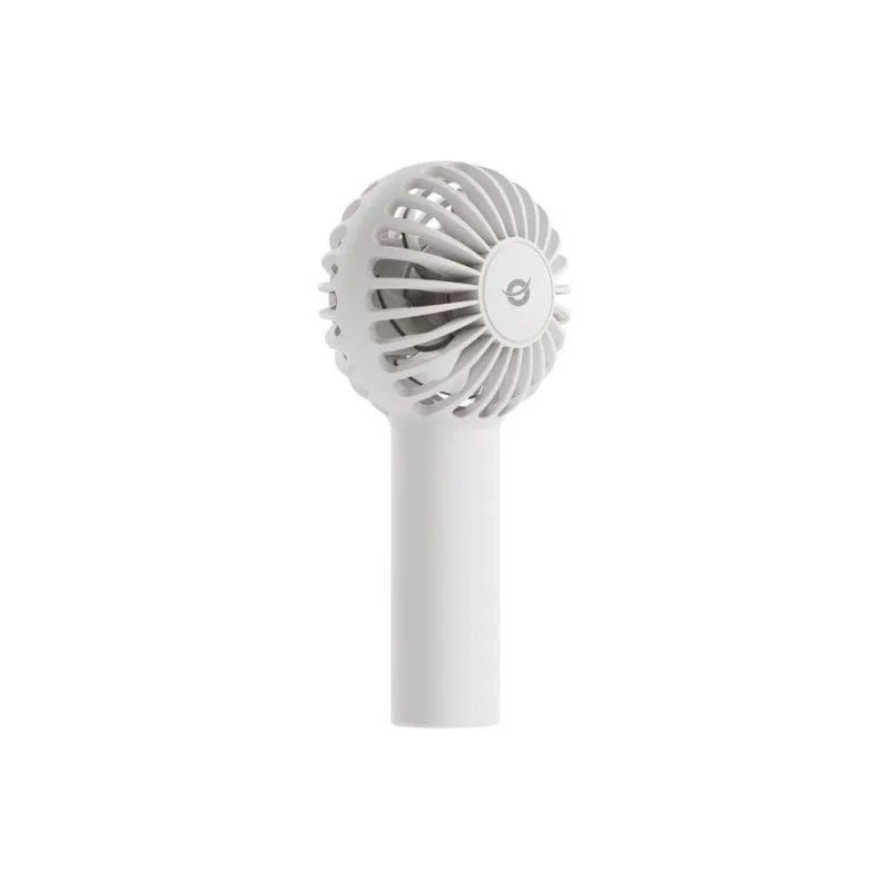 Mini Ventilatore Portatile Conceptronic AERIVA01W Bianco 3 Velocità 8h Autonomia Ricaricabile