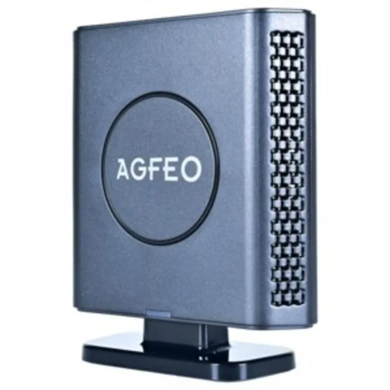 Ripetitore DECT IP AGFEO 6101722 Nero Montaggio a Parete