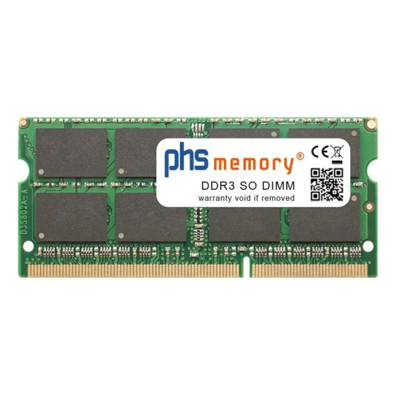 Memoria RAM PHS-memory SP164500 4GB DDR3 1333MHz 204-pin SO-DIMM 1,35V