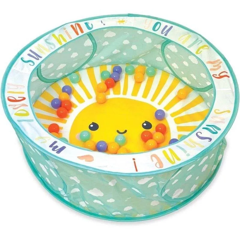 Zona Gioco Pop-up Infantino - 50 Palloncini Morbidi - Ø 88 cm - Con Borsa da Trasporto