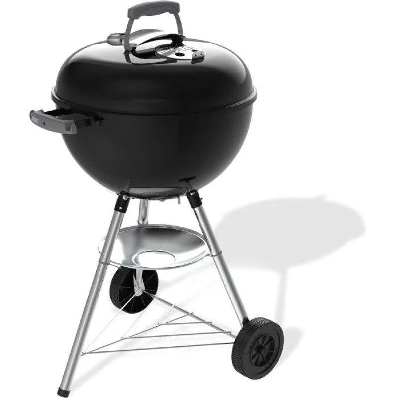 Weber Bar-B-Kettle 47 cm Nero - Barbecue a Carbone con Termometro Integrato