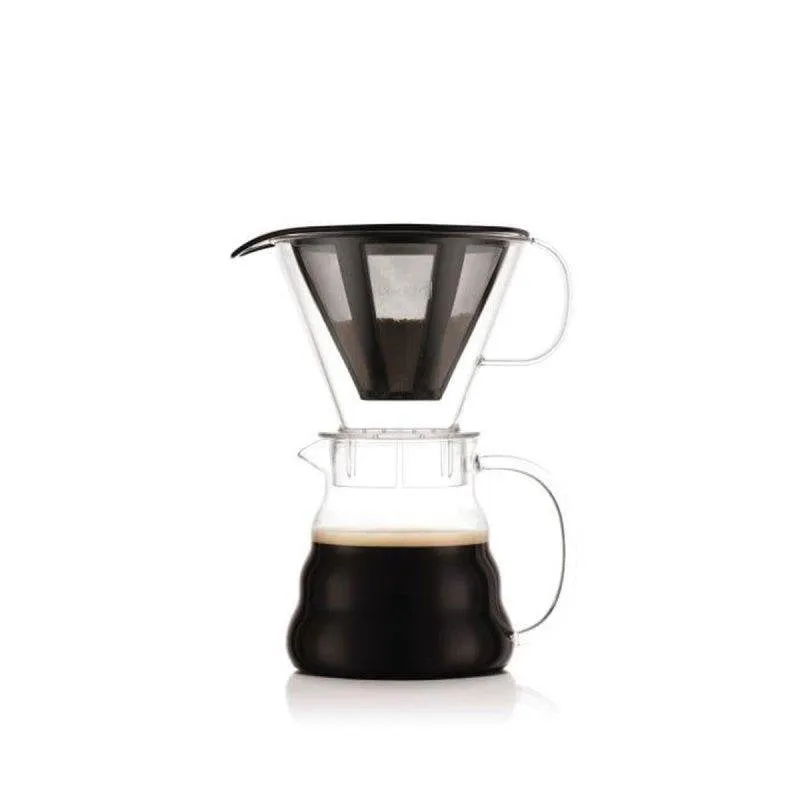 Caffettiera a filtro Bodum Melior 0,6 L con filtro inox e caraffa in vetro