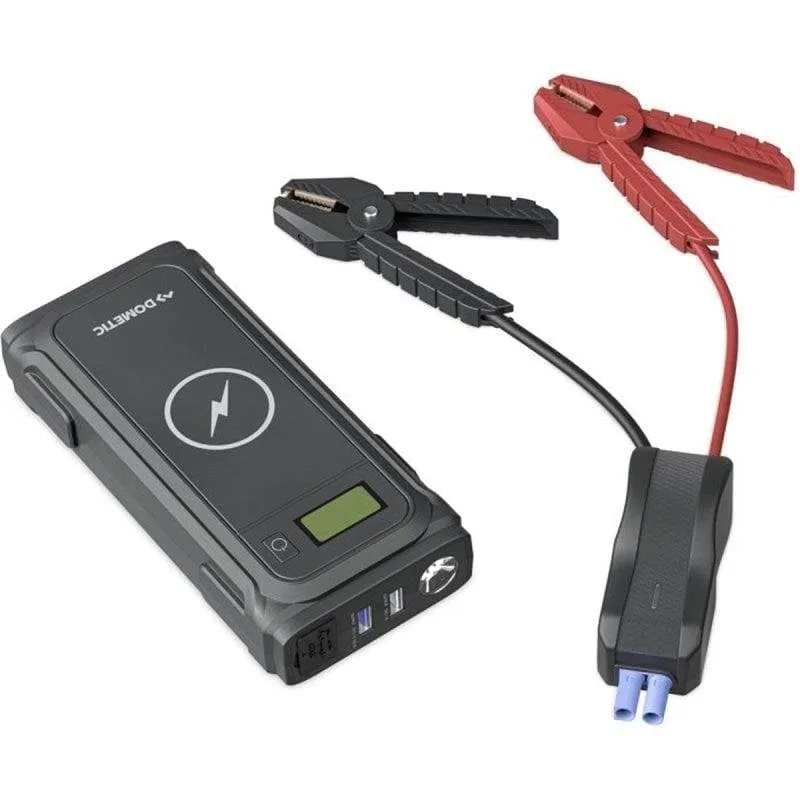 Avviatore Portatile Dometic PJS 1000 1000A LiPo 59.2Wh Qi 2USB 12V LED