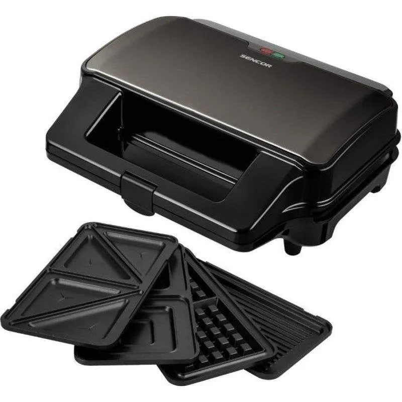 Paniere 4 in 1 Sencor SSM 9978BK 900W Piastre Antiaderenti
