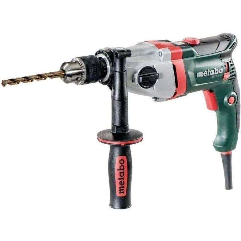 Trapano a filo Metabo BEV 1300-2 1300 W, 2 velocità, mandrino a chiave 1,5-13 mm, 44 Nm