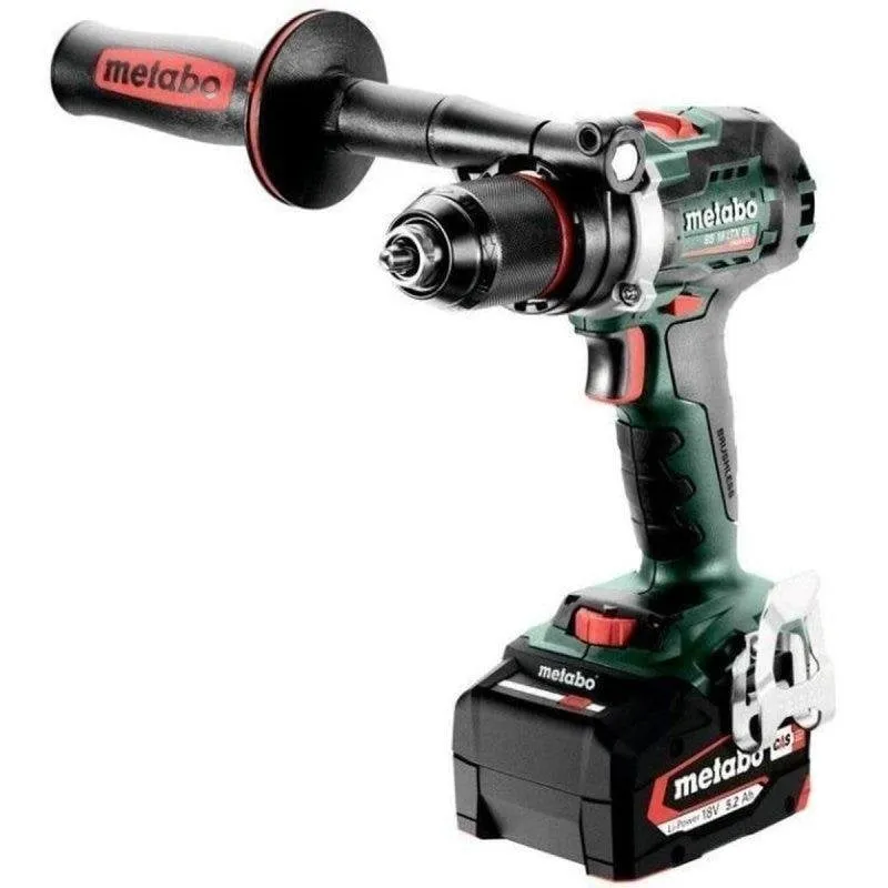 Trapano a Percussione Senza Fili Metabo BS 18 LTX BL I 18V 130Nm 2 Batterie
