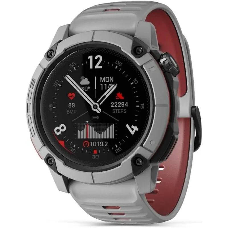 COROS Nomad Bluetooth GPS 1,3" Grigio Cinturino Unico Impermeabile