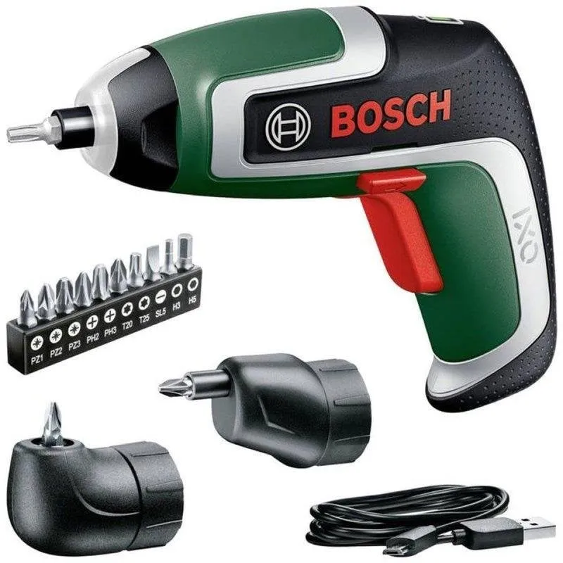 Avvitatore a batteria Bosch IXO 7 3,6V 2,0Ah Li-ion LED 360° Micro-USB Valigetta