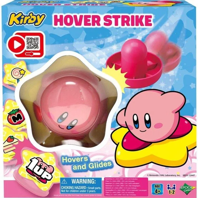 Gioco da Tavolo Epoch Kirby Hover Strike per 2-4 Giocatori Dai 4 Anni