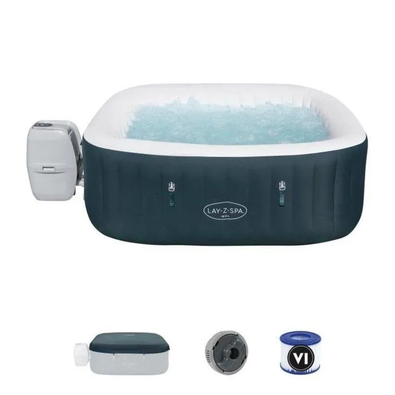 Jacuzzi Bestway Lay-Z-Spa Ibiza AirJet 4-6 Persone 180x180 cm 140 AirJets