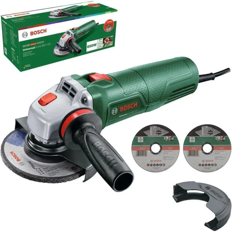 Mola angolare Bosch Universalgrind 850-125 850W 125mm 12000rpm 3 dischi