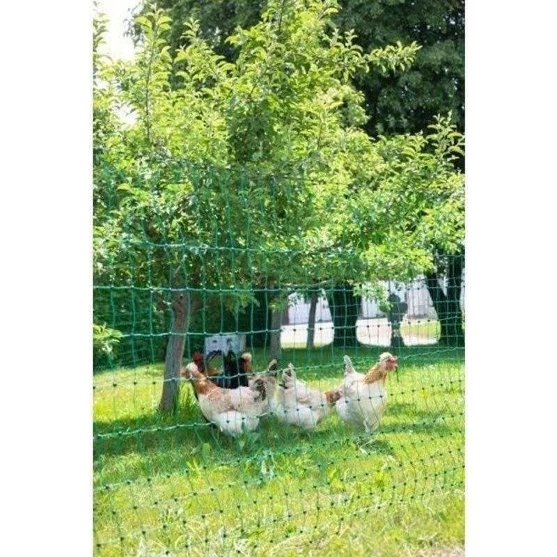 Rete protettiva per uccelli Kerbl 50 m x 106 cm verde non elettrificabile