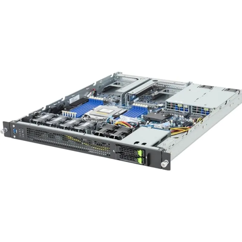 Barebone Gigabyte E163-Z34-AAH1 AMD EPYC 9004 DDR5 12 canali 2x 2,5" M.2 TPM
