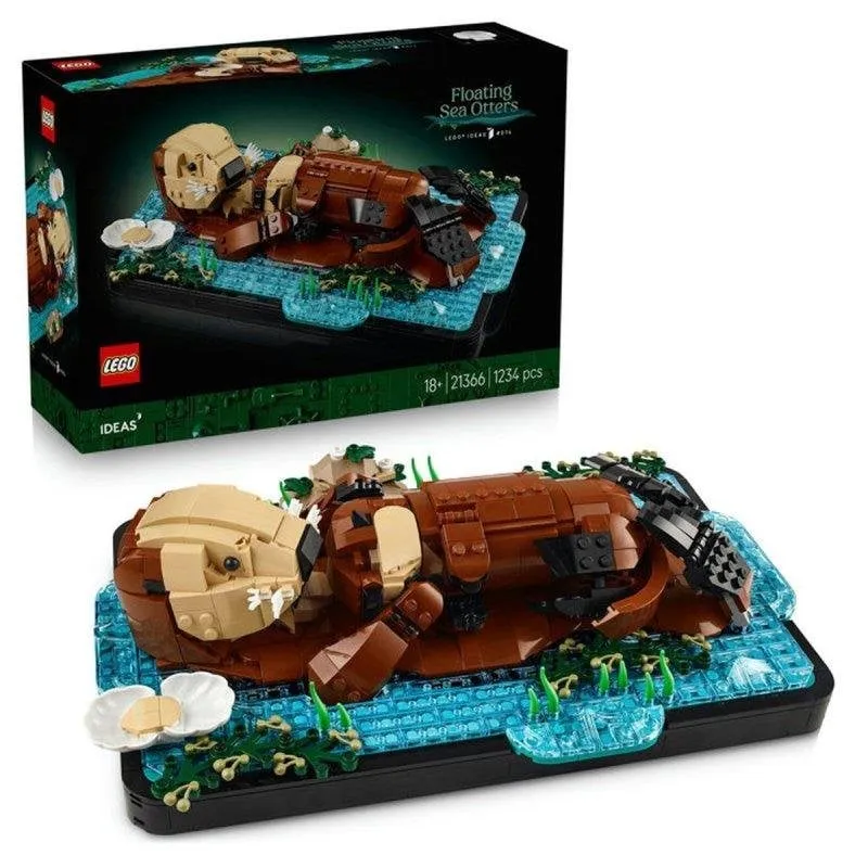 LEGO Ideas Tartarughe Marine Galleggianti 21366 1234 pezzi
