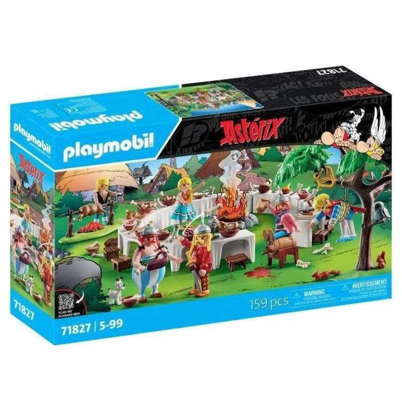 Playmobil Astérix Il Banchetto Nel Villaggio 71827 159 pezzi